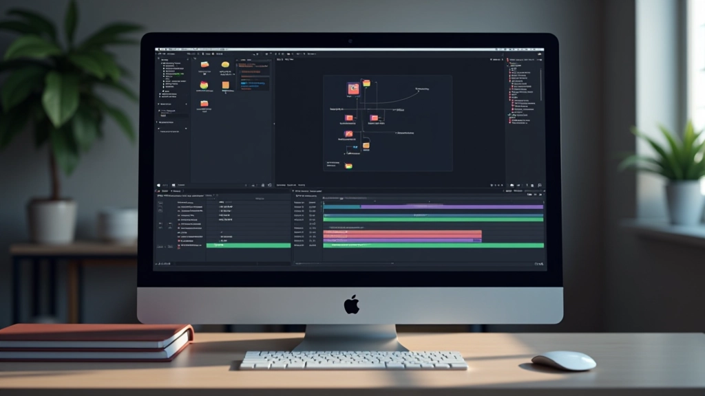 Demonstração de grupos de camadas aninhados no After Effects, estrutura de árvore visual com pastas expandidas e recolhidas
