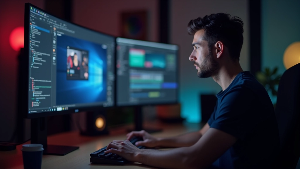 Painel de efeitos do After Effects com animação de escala aplicada a uma camada de texto, mostrando keyframes na timeline