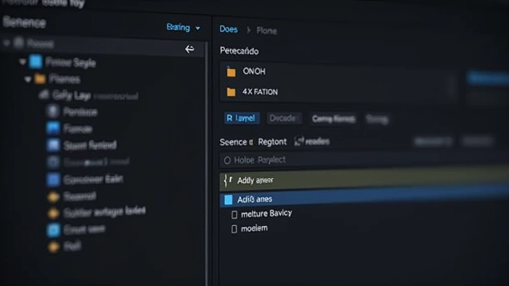 Organized layer hierarchy in After Effects